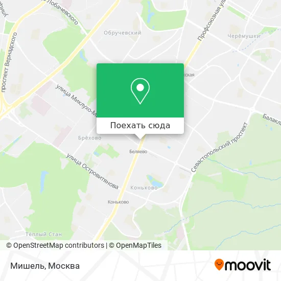 Карта Мишель