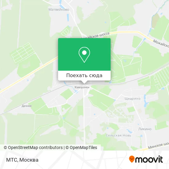 Карта МТС