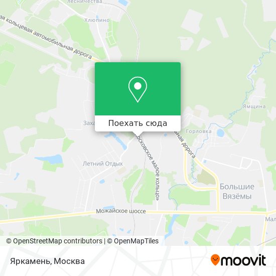 Карта Яркамень
