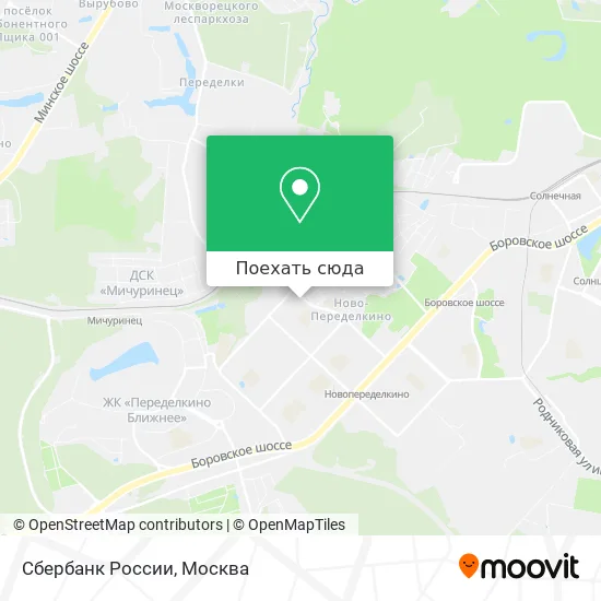 Карта Сбербанк России