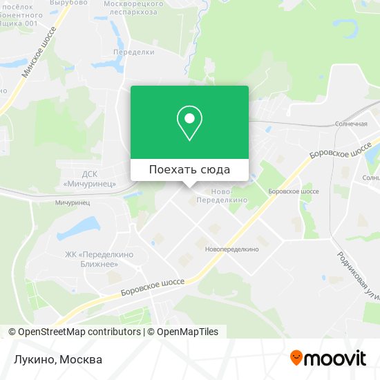 Карта Лукино