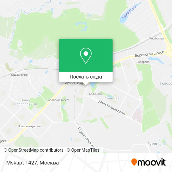 Карта Mskapt 1427