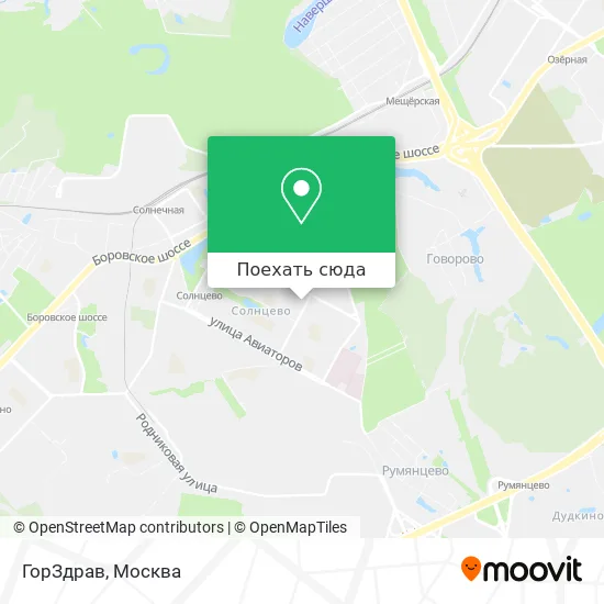 Карта ГорЗдрав