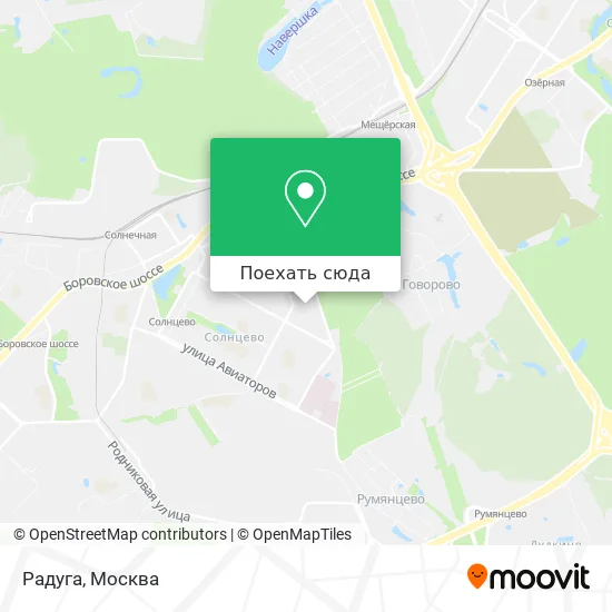 Карта Радуга