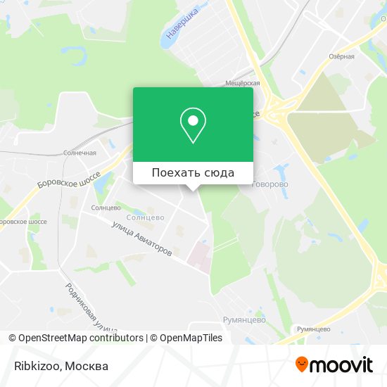 Карта Ribkizoo