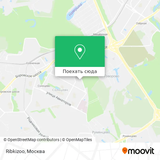 Карта Ribkizoo