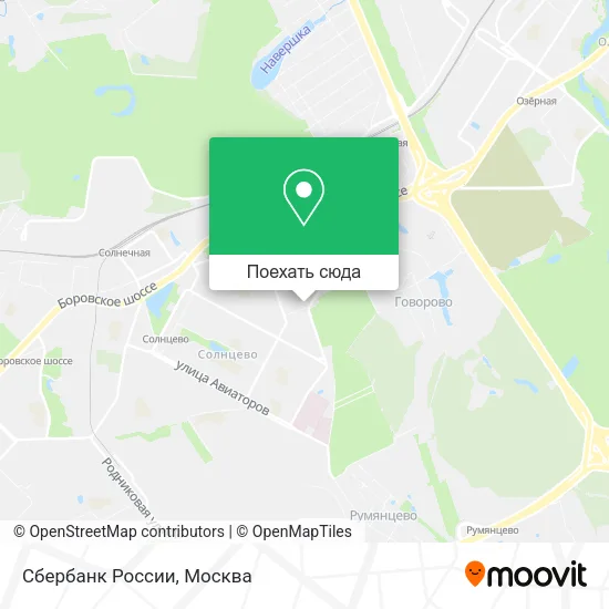 Карта Сбербанк России