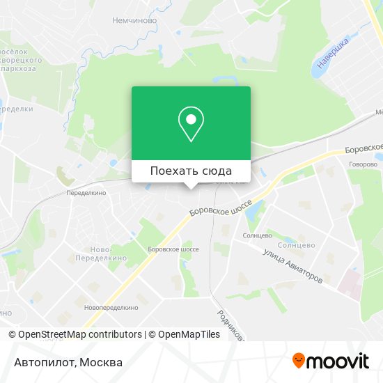 Карта Автопилот
