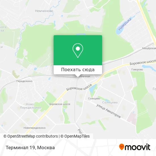 Карта Терминал 19