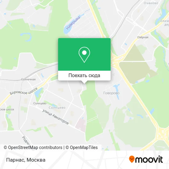 Карта Парнас