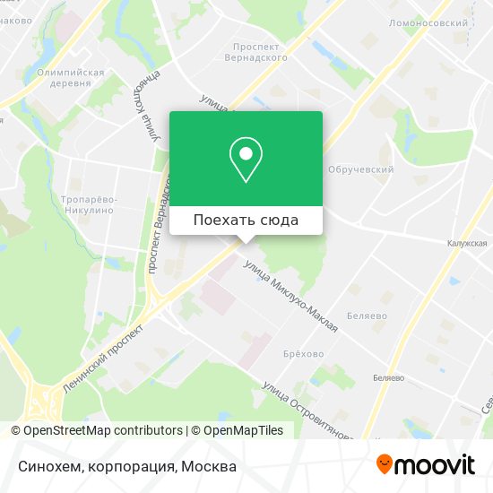 Карта Синохем, корпорация