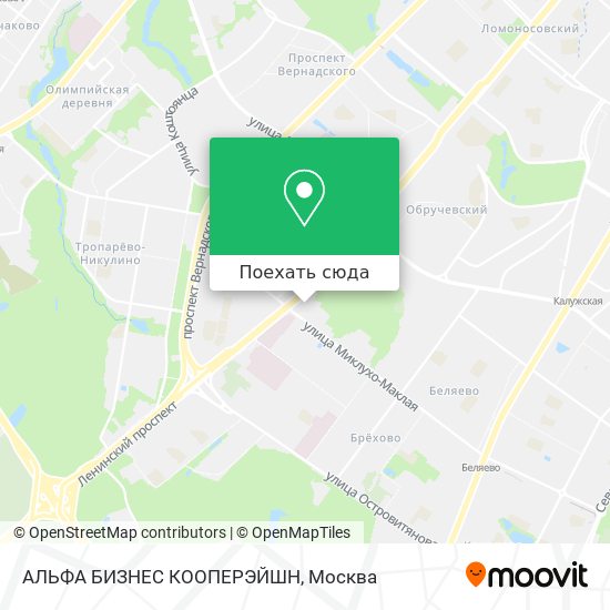 Карта АЛЬФА БИЗНЕС КООПЕРЭЙШН