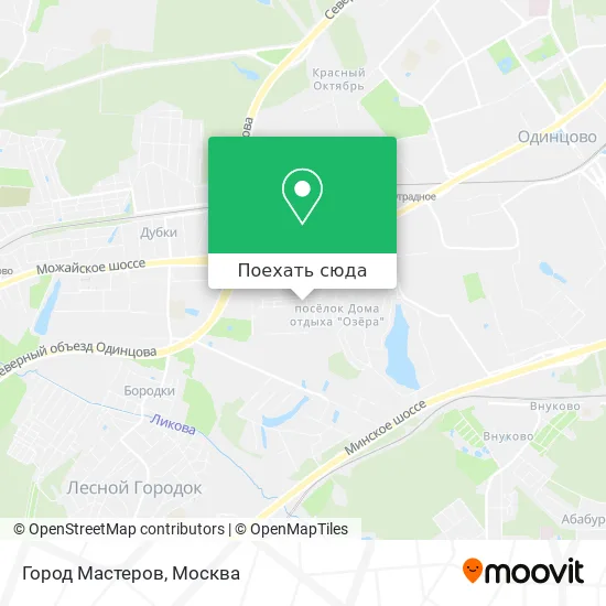 Карта Город Мастеров