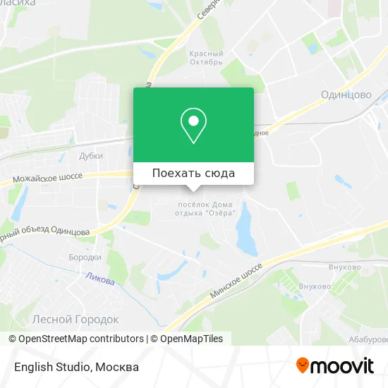Карта English Studio