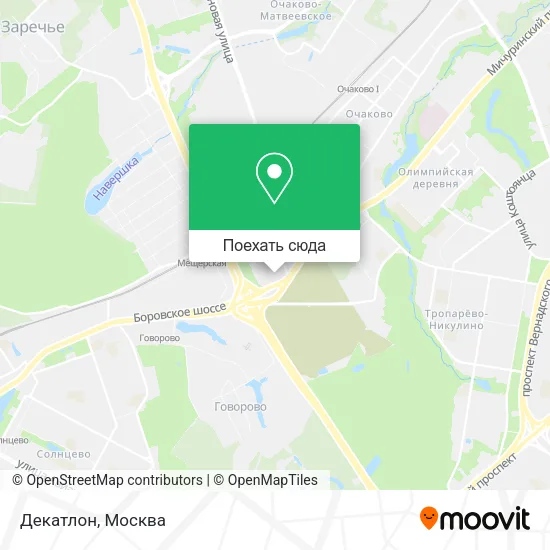 Карта Декатлон