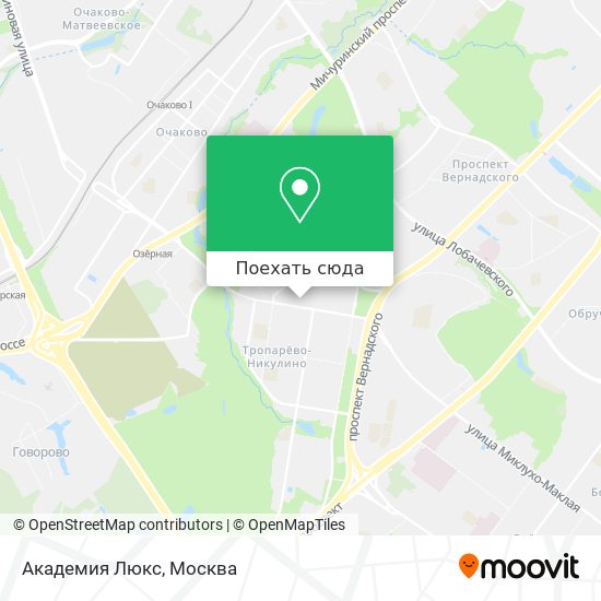 Карта Академия Люкс