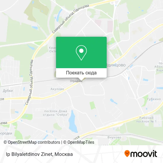 Карта Ip Bilyaletdinov Zinet