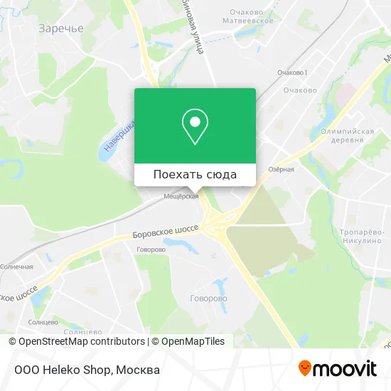 Карта OOO Heleko Shop