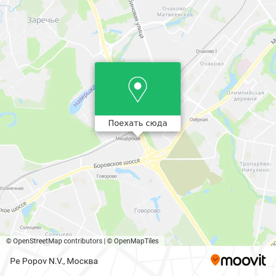 Карта Pe Popov N.V.
