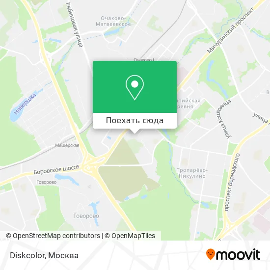 Карта Diskcolor