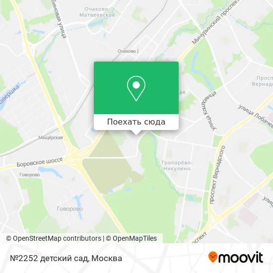 Карта №2252 детский сад