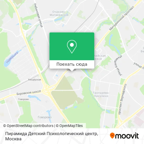 Карта Пирамида Детский Психологический центр