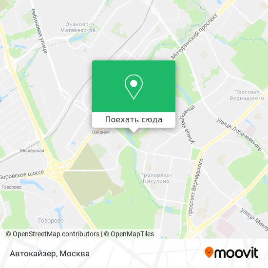 Карта Автокайзер