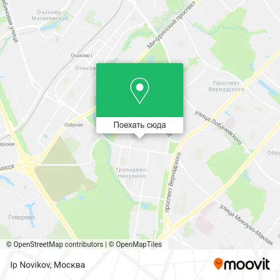 Карта Ip Novikov