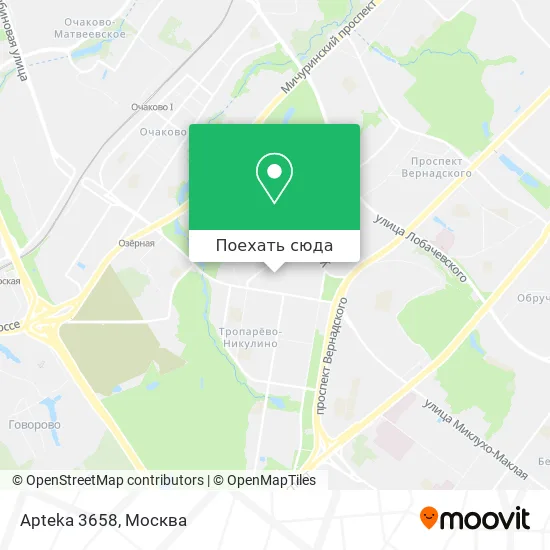 Карта Apteka 3658