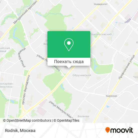 Карта Rodnik