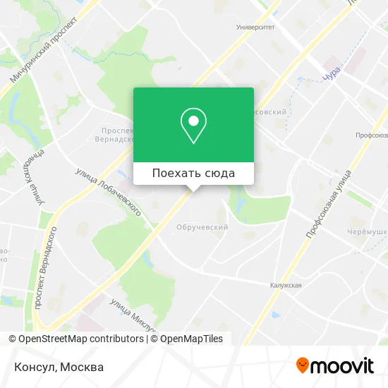 Карта Консул