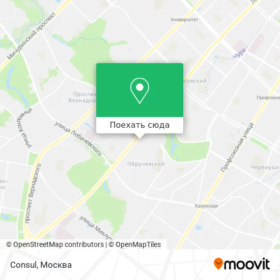 Карта Consul