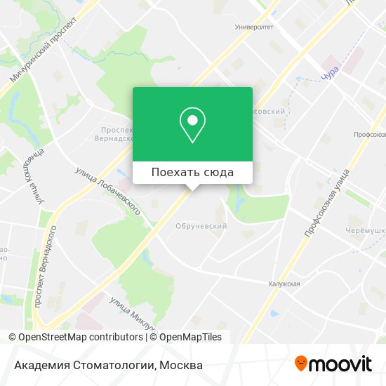 Карта Академия Стоматологии