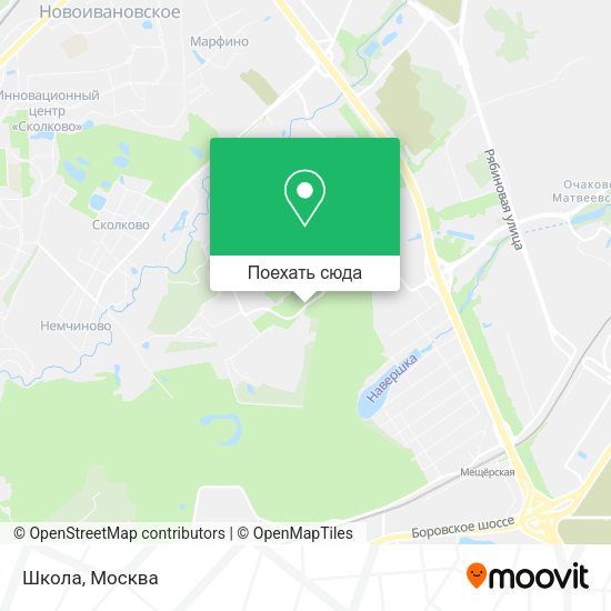 Карта Школа