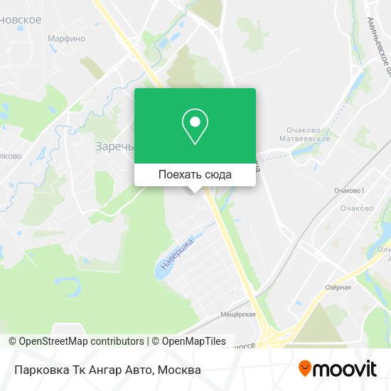 Карта Парковка Тк Ангар Авто