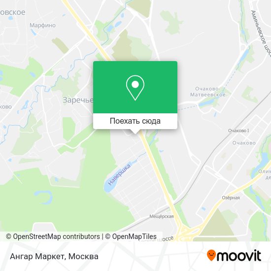 Карта Ангар Маркет
