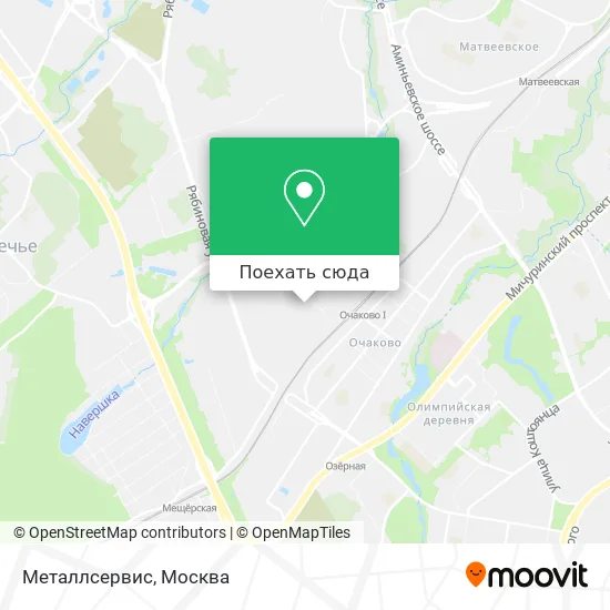 Карта Металлсервис