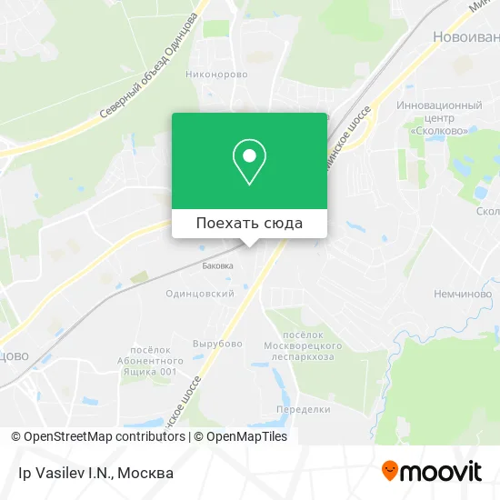 Карта Ip Vasilev I.N.
