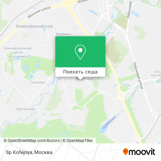 Карта Sp Kofejnya