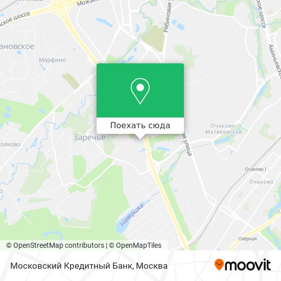 Карта Московский Кредитный Банк