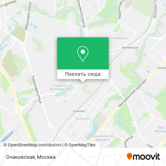 Карта Очаковская