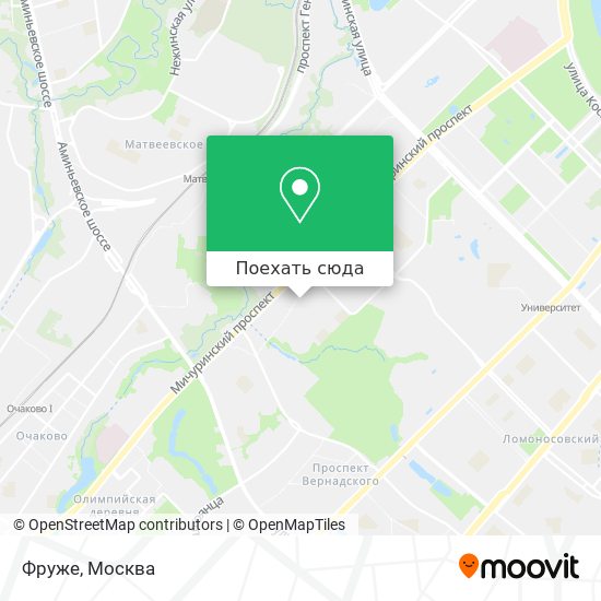 Карта Фруже