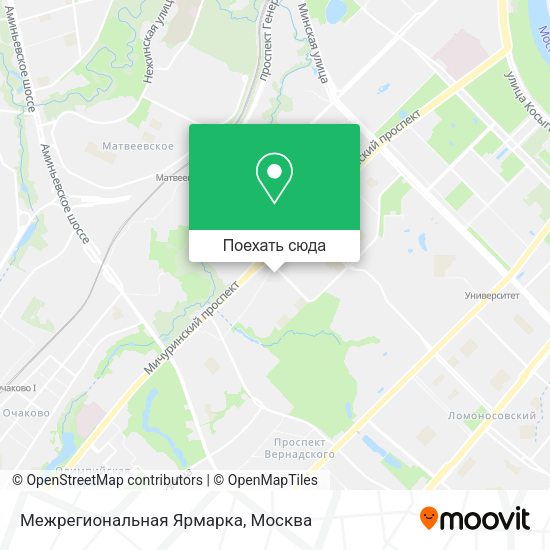 Карта Межрегиональная Ярмарка