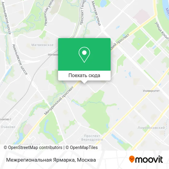 Карта Межрегиональная Ярмарка