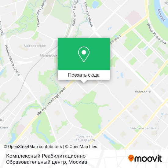 Карта Комплексный Реабилитационно-Образовательный центр