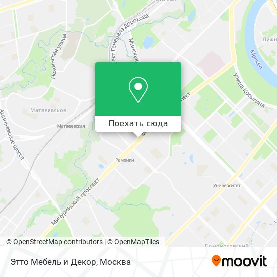Карта Этто Мебель и Декор
