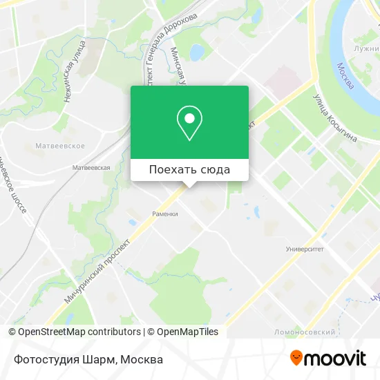 Карта Фотостудия Шарм