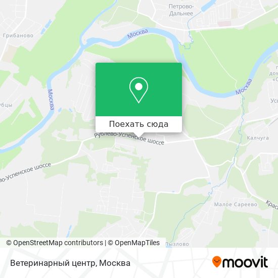 Карта Ветеринарный центр