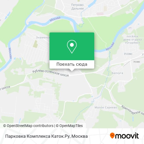 Карта Парковка Комплекса Каток.Ру