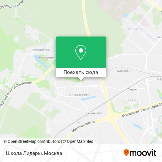 Карта Школа Лидеры